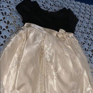 BOGO 50% Black and Gold Formal Dress